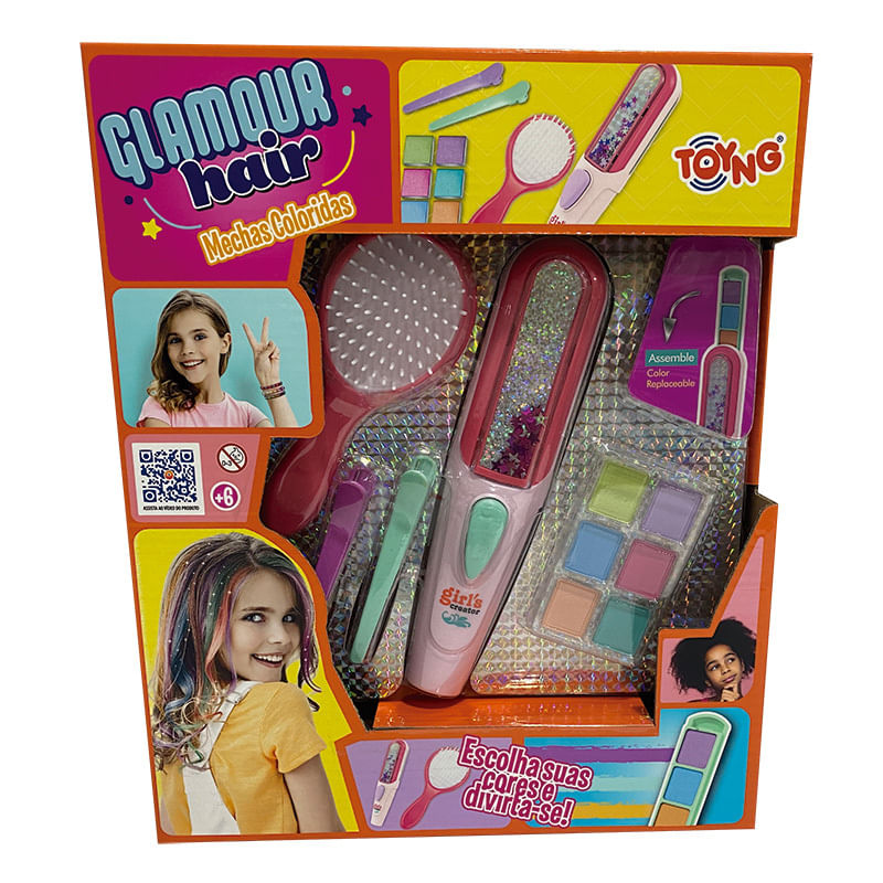 Jogo-De-Beleza---Glamour-Hair---Mechas-Coloridas---Toyng-1