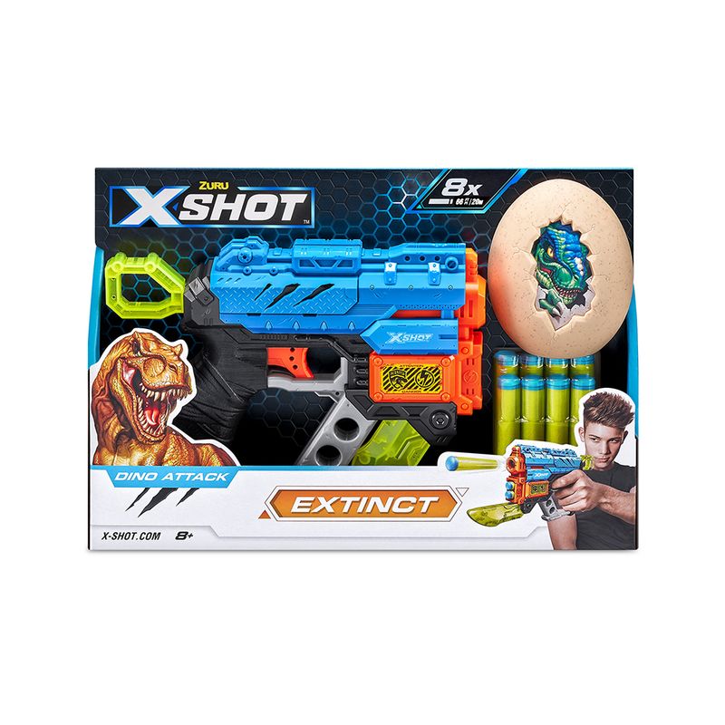 Lançador de Dardos Nerf Super Shot Dino Dragon