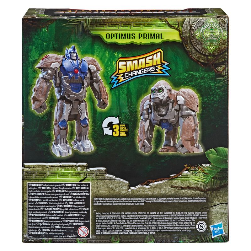 Figura-De-Acao---Transformers---Smash-Changers---Optimus-Primal---Hasbro-7