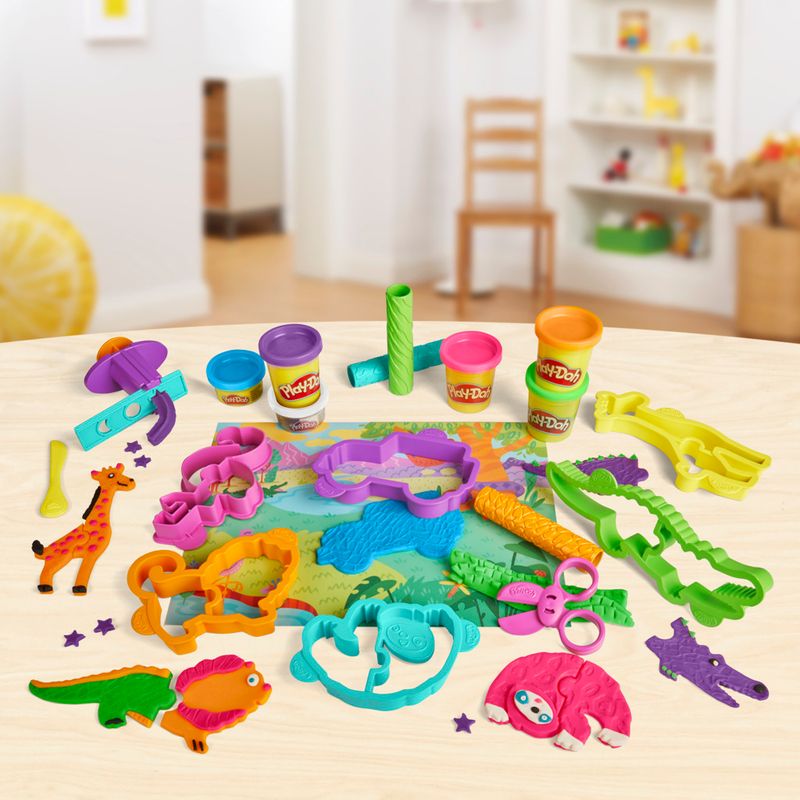 Conjunto-de-Massa-de-Modelar---Play-Doh---Animais-Selvagens---6-potes---Hasbro-3