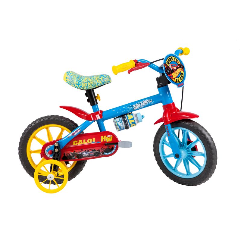 Bicicleta-Infantil---Aro-12---Hot-Wheels---Azul---Caloi-0