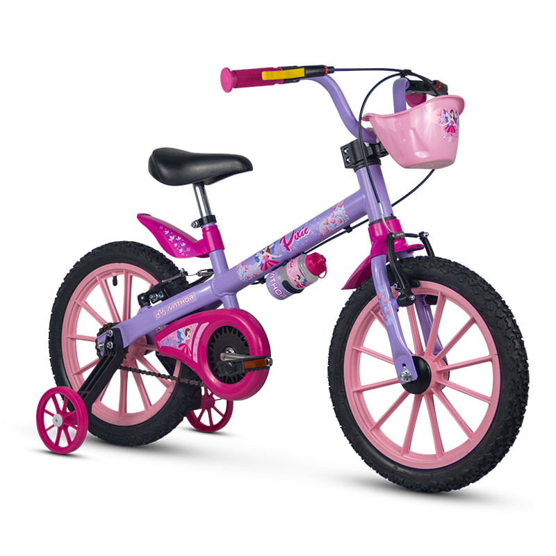 Bicicleta-Infantil---Aro-16---Nathor---Fada-Pixie---Lilas-0