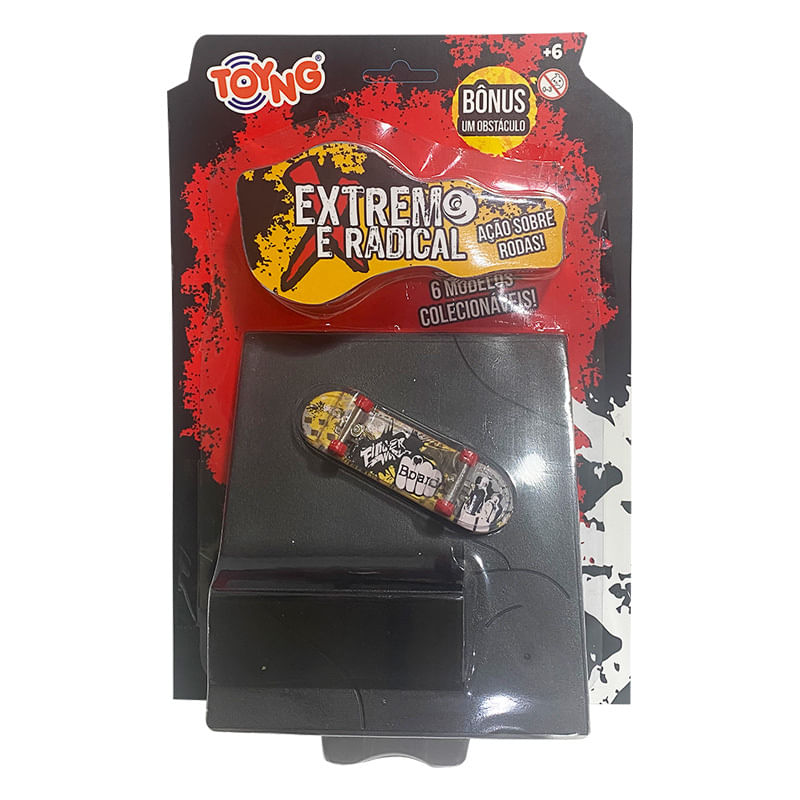 Skate de Dedo Brinquedo Extremo e Radical Mini Skate Para Dedos - Escorrega  o Preço