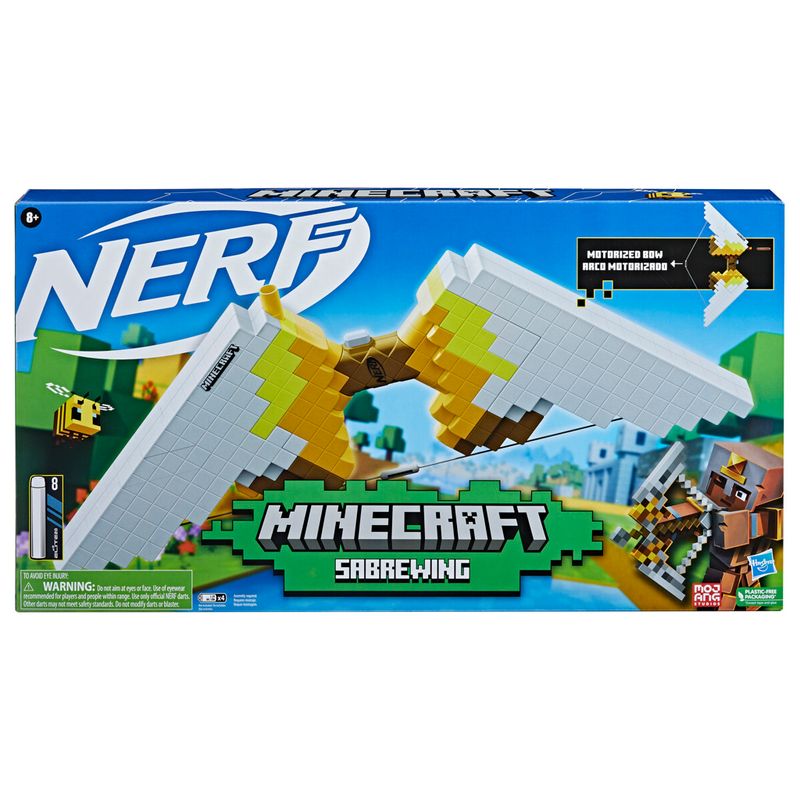 Lanca-Dardos-Minecraft-Sabrewing---Nerf---Com-8-Dardos---Hasbro-2