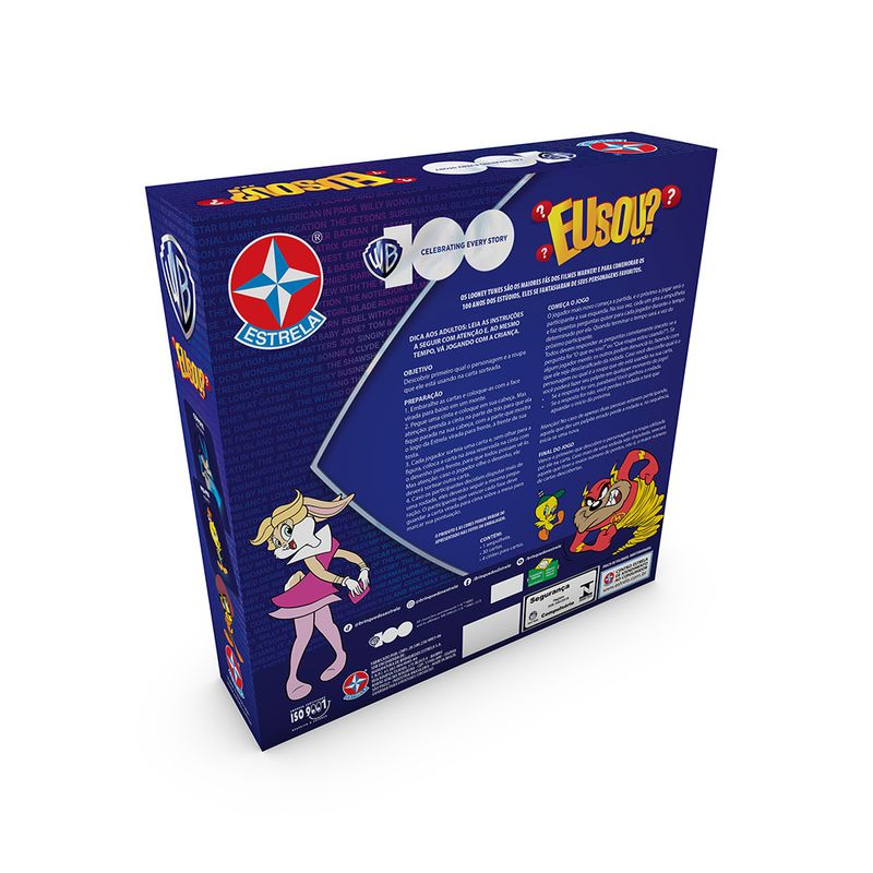 Jogo-de-Mesa---Eu-Sou---Warner---Looney-Tunes---Estrela-1