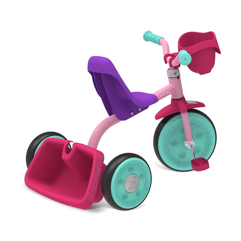 Triciclo-Bandy-com-cestinha---Bandeirante---Rosa-2