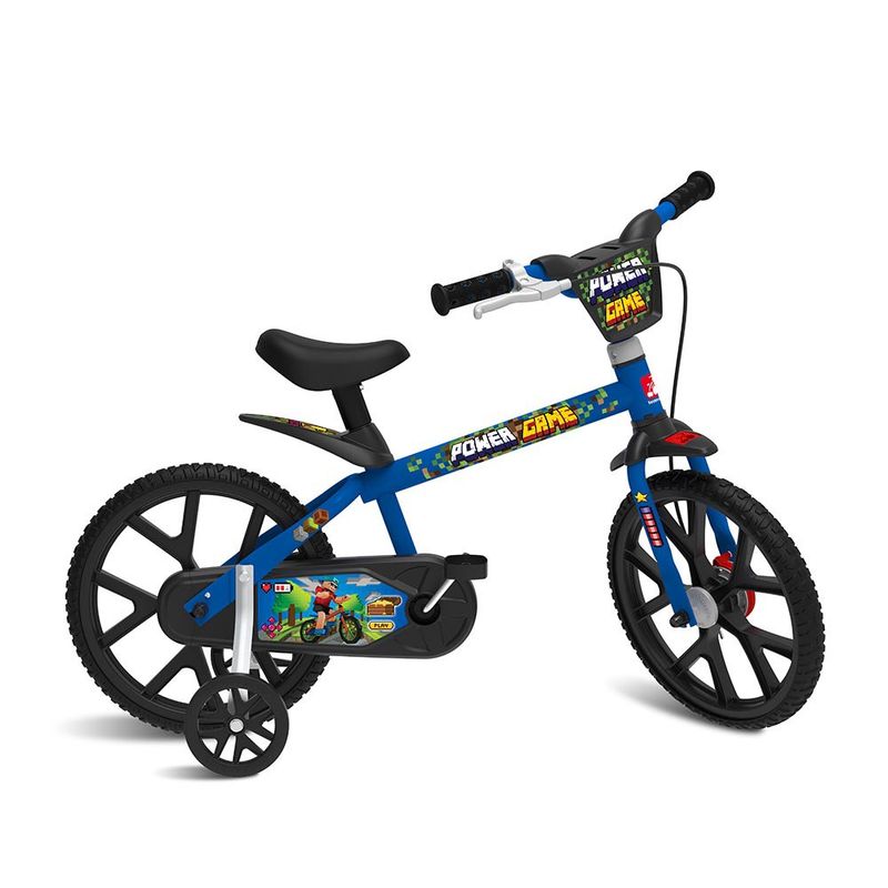 Bicicleta---Aro-14---Power-Game---Bandeirante---Azul-0