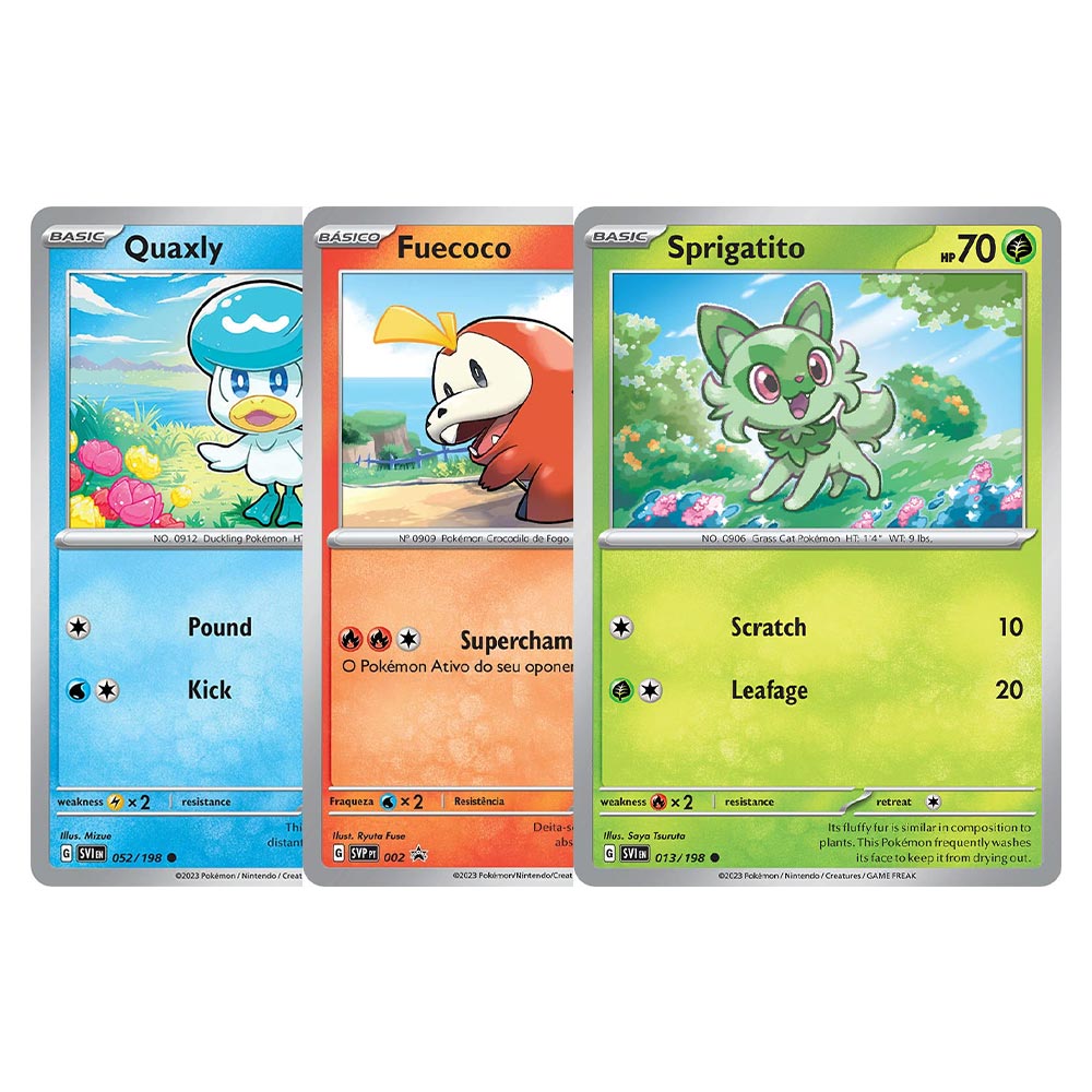 Box Cartas Pokémon Coleção Lendas de Paldea Miraidon Ex - Ri Happy