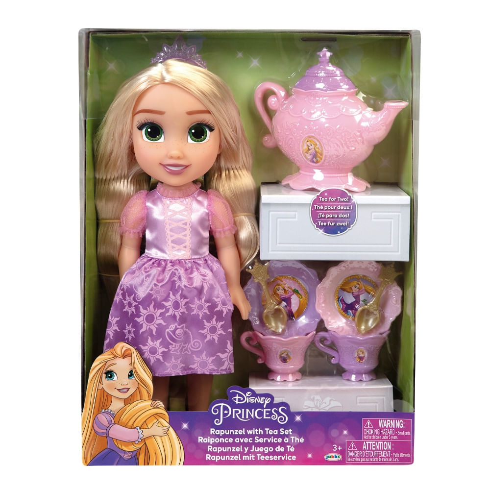 Confira Boneca - Princesas Disney - Rapunzel - Hora Do Chá - Multikids ...