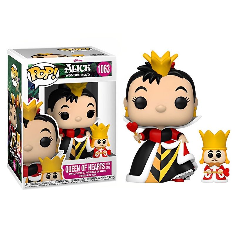 Figuras-Colecionaveis---Funko-Pop---Alice-No-Pais-Das-Maravilhas---Rainha-Vermelha---Piticas-0