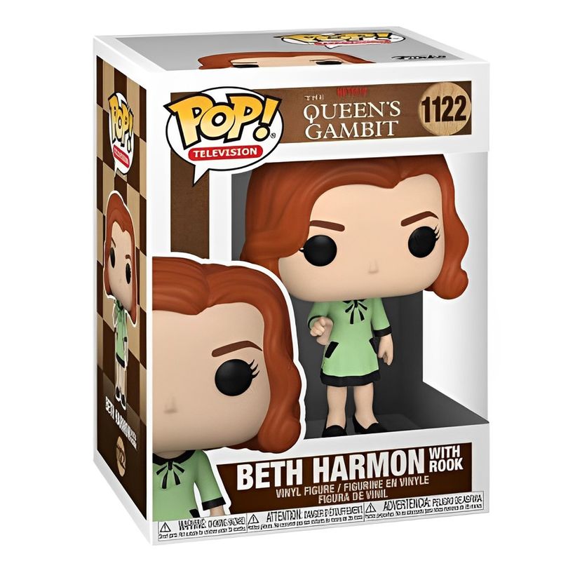 Figuras-Colecionaveis---Funko-Pop---O-Gambito-Da-Rainha---Beth-Harmon---Com-Torre---Piticas-1