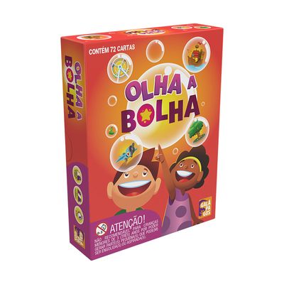 Jogo de Cartas - Olha a Bolha - 72 Cartas - Galápagos