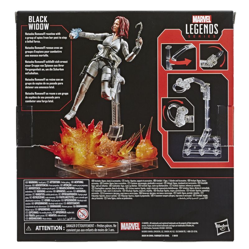 Boneco-Articulado---Marvel-Legends-Deluxe-Black-Widow---Viuva-Negra-Traje-Branco---Hasbro-6