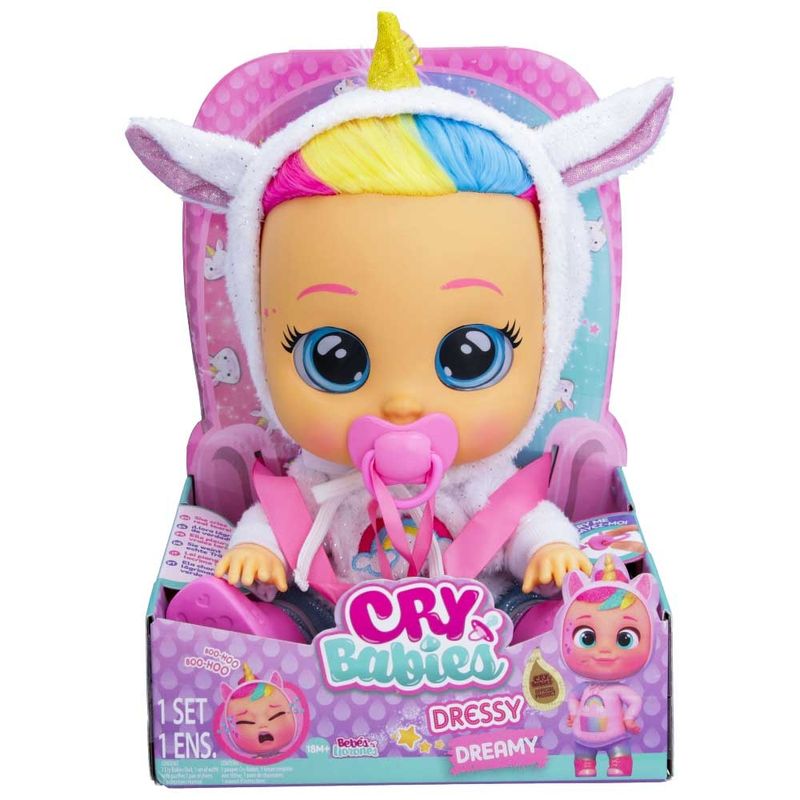 Boneca-Cry-Babies-Dressy-Dreamy---Unicornio---Branco---Multikids-0