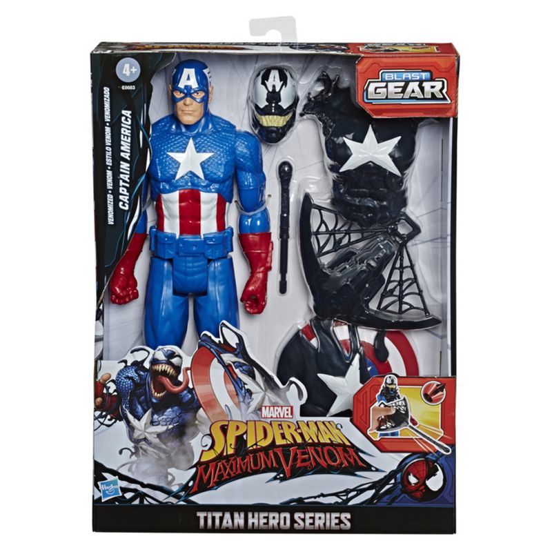 Boneco-Articulado---30-Cm---Disney---Spider-Man-Maximum-Venon---Capitao-America-Deluxe---Hasbro-2