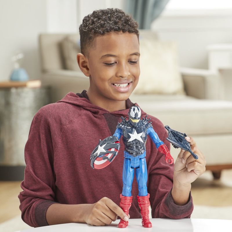 Boneco-Articulado---30-Cm---Disney---Spider-Man-Maximum-Venon---Capitao-America-Deluxe---Hasbro-3