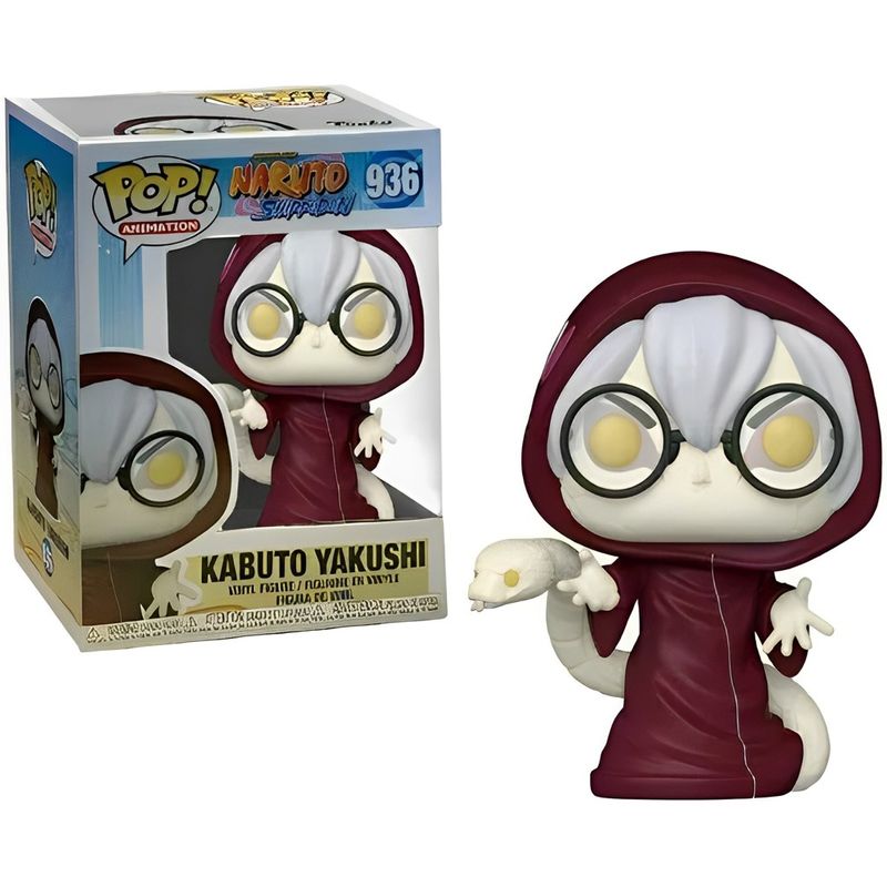 Figuras-Colecionaveis---Funko-Pop---Naruto---Kabuto-Yakushi---Guerra-Ninja---Piticas-0