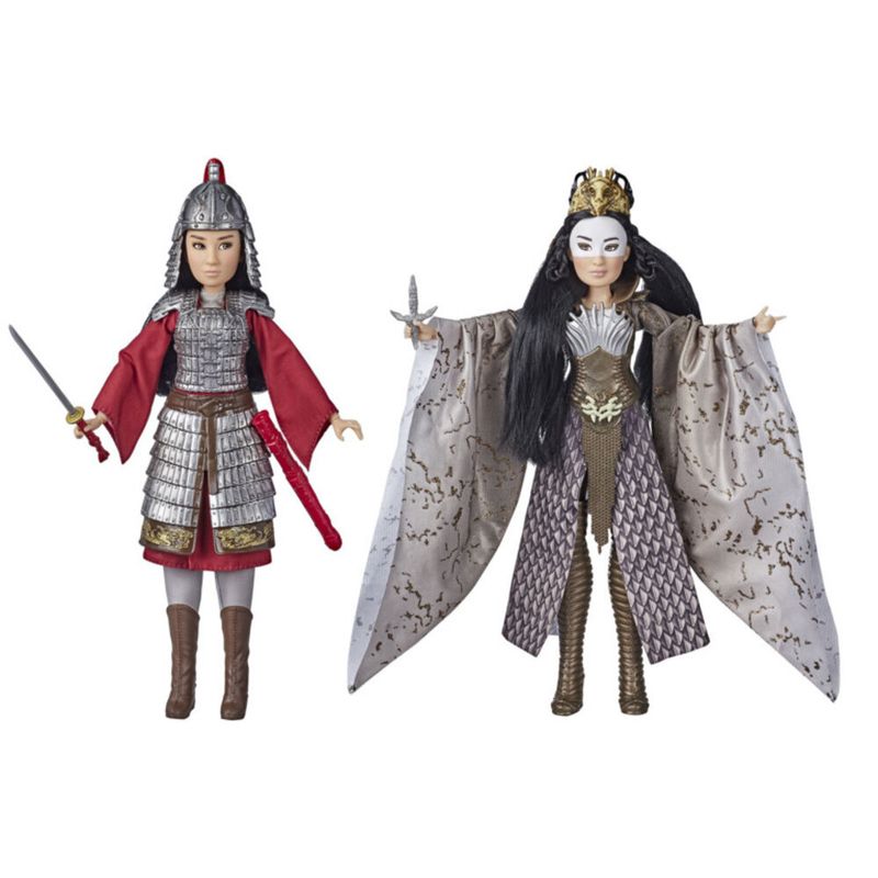 Conjunto-De-Bonecas-Articuladas---Disney---Mulam-E-Xianniang-Deluxe---Hasbro-0