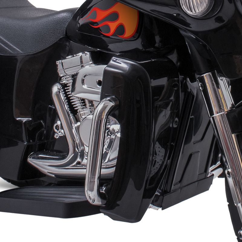Mini-Motocicleta-Eletrica---King-Rider---12V---Toyng---Preta-2
