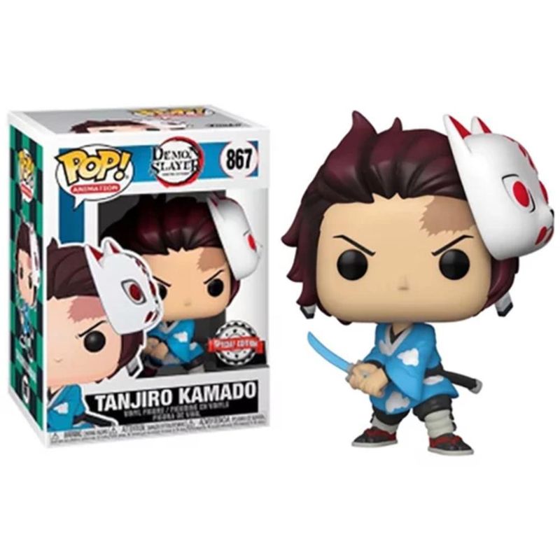 Mini Boneco - Demon Slayer - Funko Pop Animation - Tanjiro Kamado - Piticas