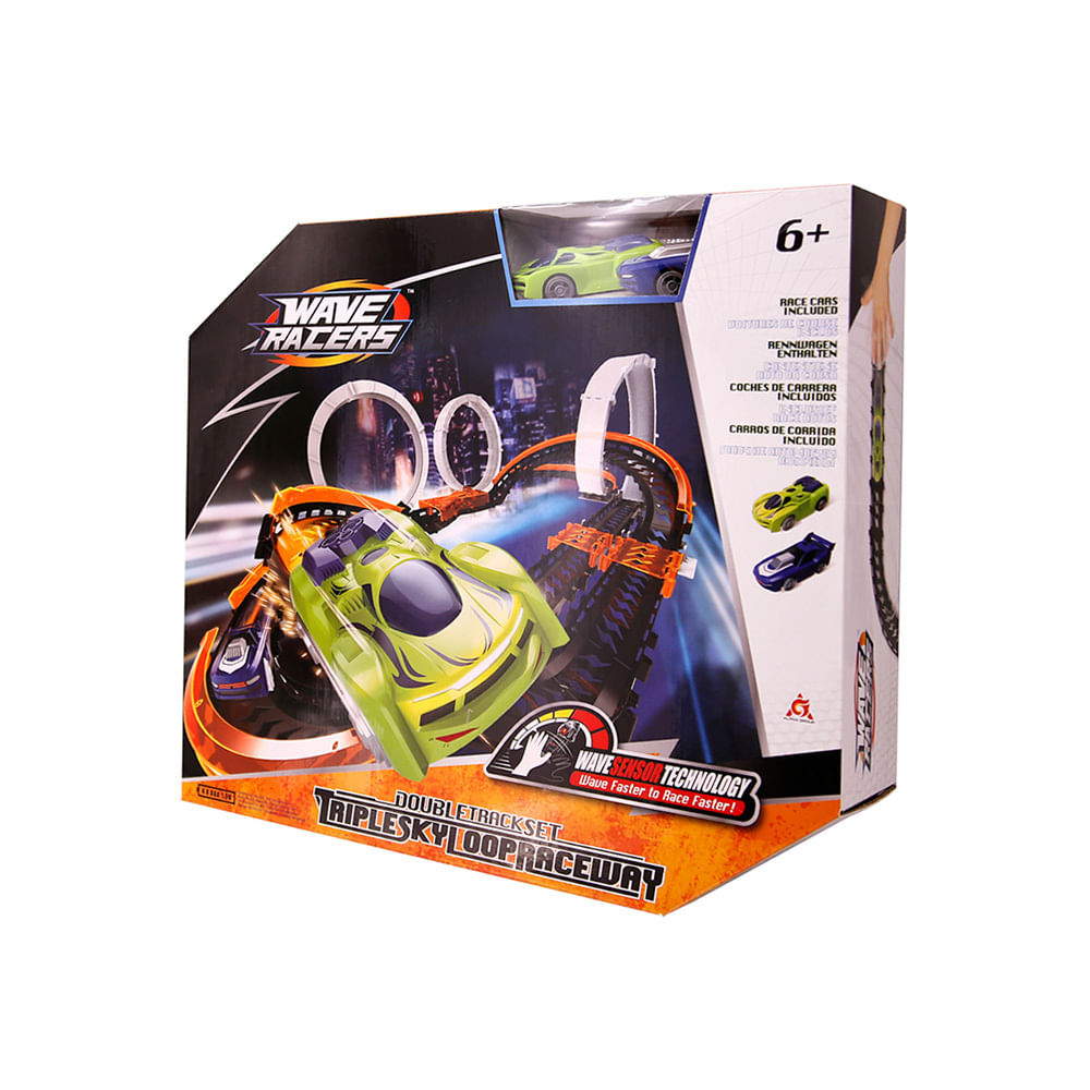 Confira Pista de Percurso - Wave Racers - Triple Skyloop Race Way - Fun ...