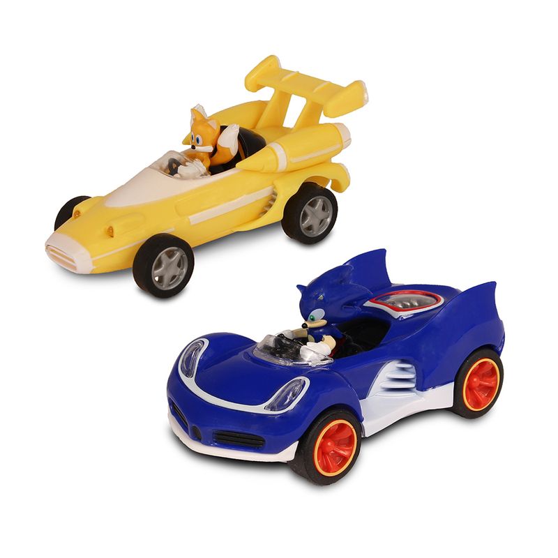 Conjunto-de-Carrinhos-com-Figuras---Sonic---Pull-Back-Racer---Fun-0
