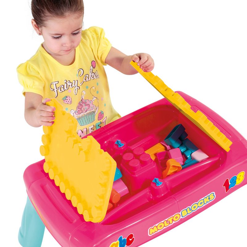 Blocos-de-Montar---Cardoso---Baby-Land---Molto-Blocks---Mesinha-Criativa---Rosa---20-Pecas-3