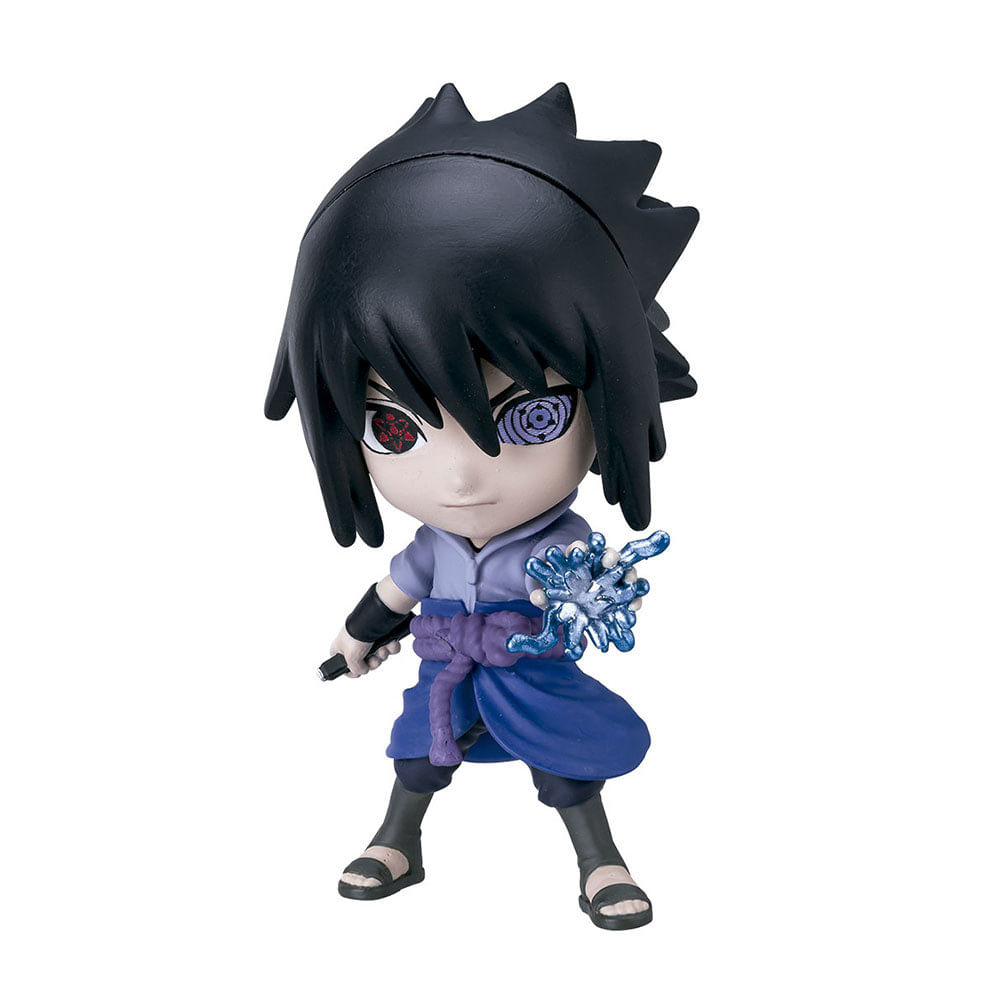 Boneco Naruto Figura e Ação Sasuke Uchiha