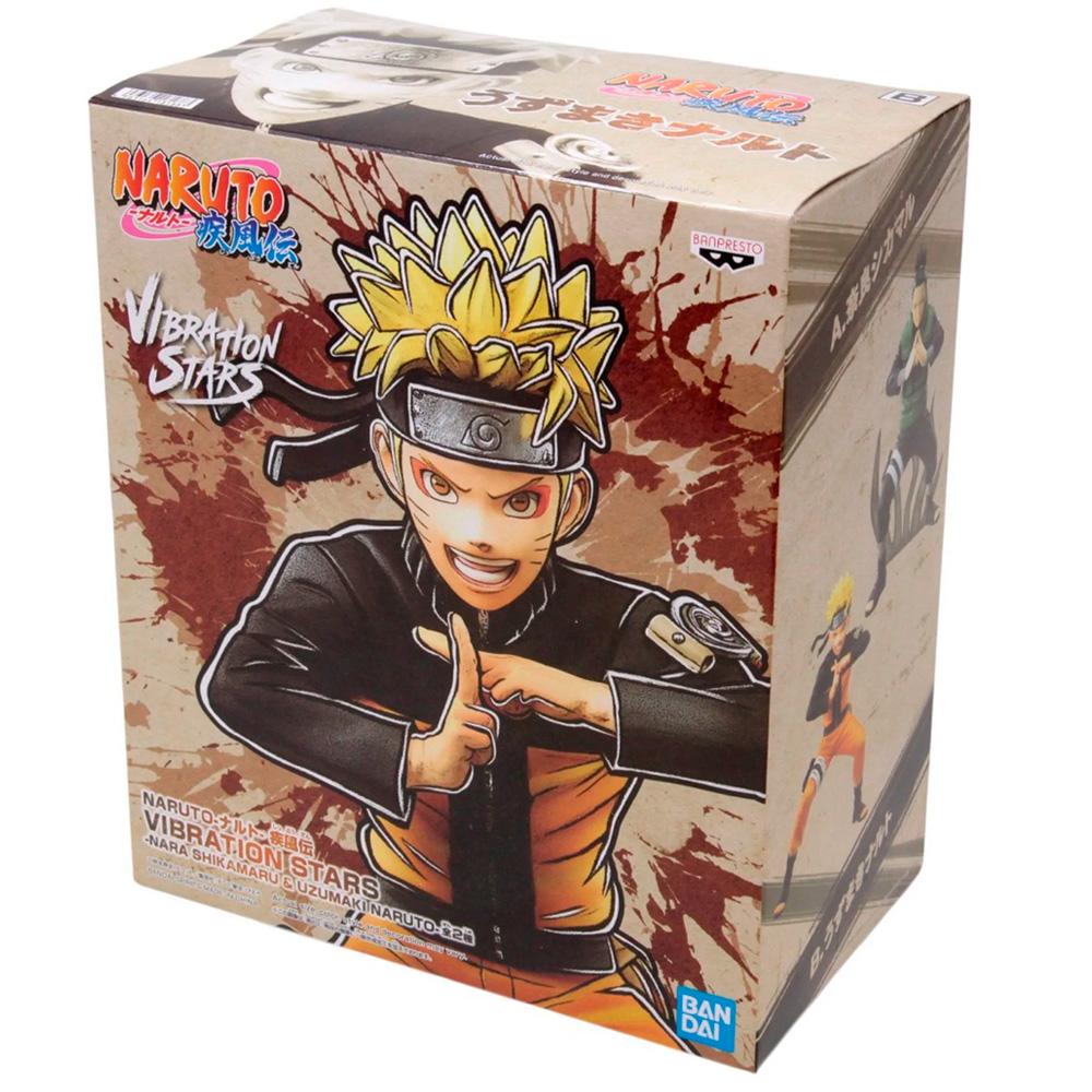 Boneco Action Figure Naruto Shippuden Nara Shikamaru Uzumaki - Ri