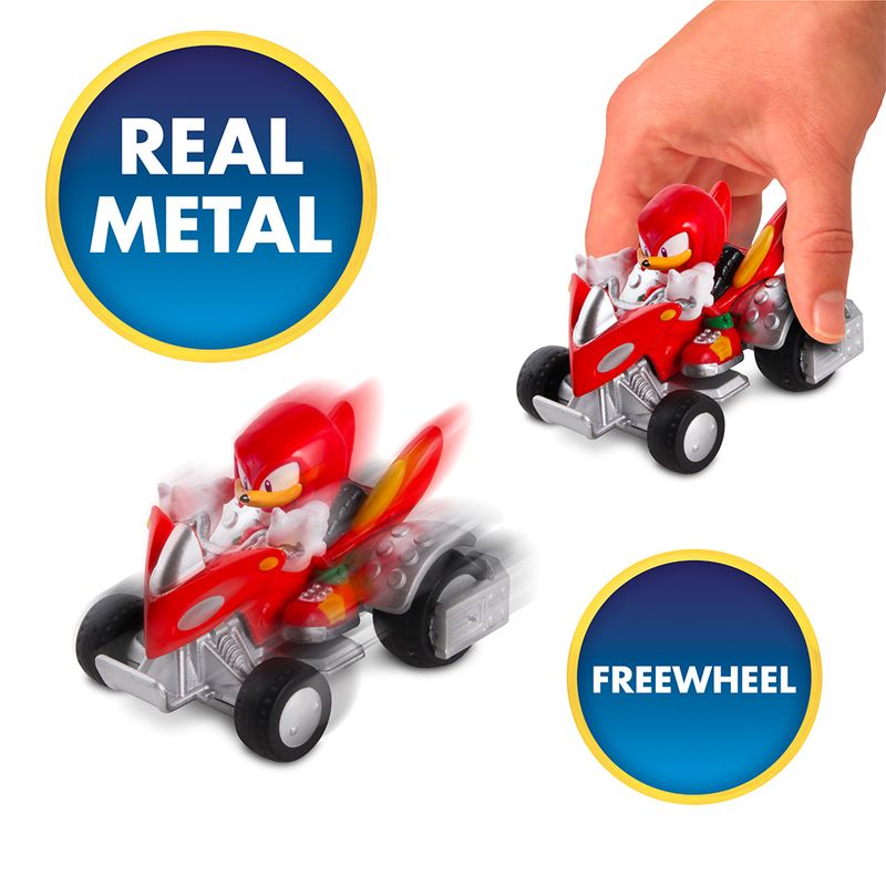 Mini-Veiculo-com-Figura---Sonic---Diecast---Knuckles---Fun-2