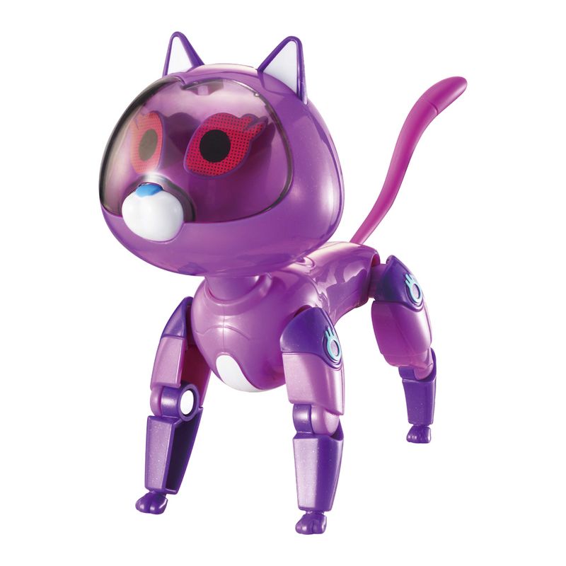 Figura-De-Acao---Petronix-Defenders---Robo-Mascote---Gatinho---Roxo---Fun-4