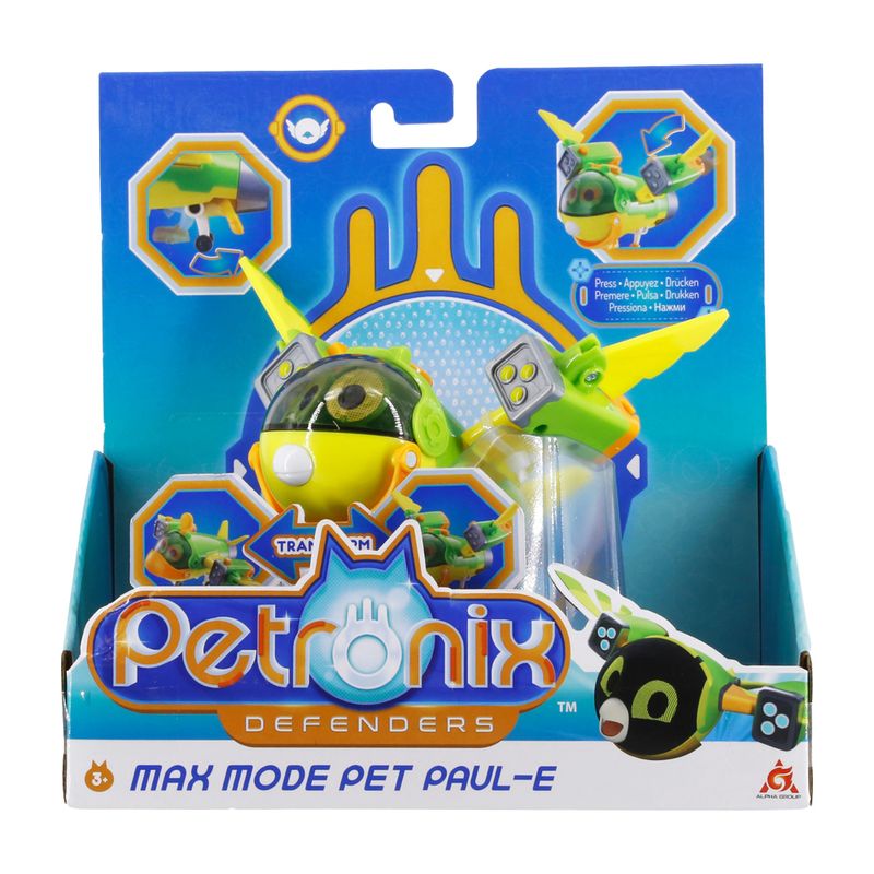 Figura-De-Aviao---Petronix-Defenders---Modo-Maximo-Pet-Paul-E---Verde---Fun-6