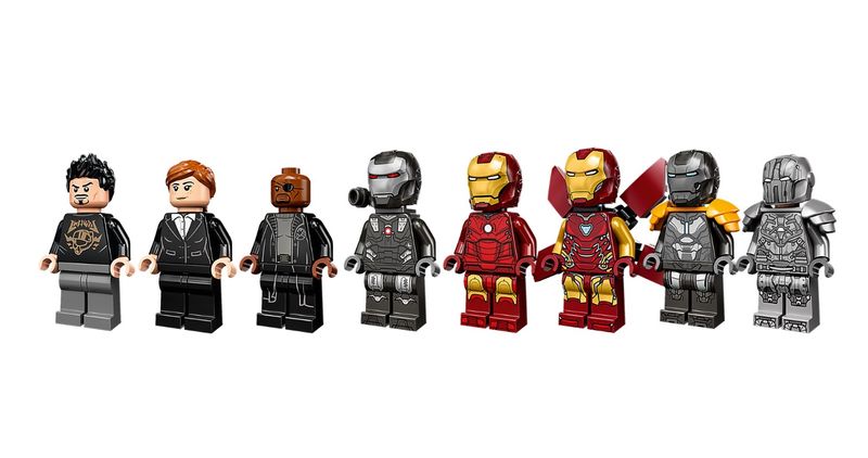 Lego iron man fashion minifigures