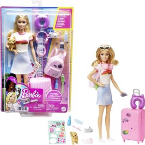 Boneca Barbie Brooklyn Conjunto Viagem Mattel HGX55 - Ri Happy