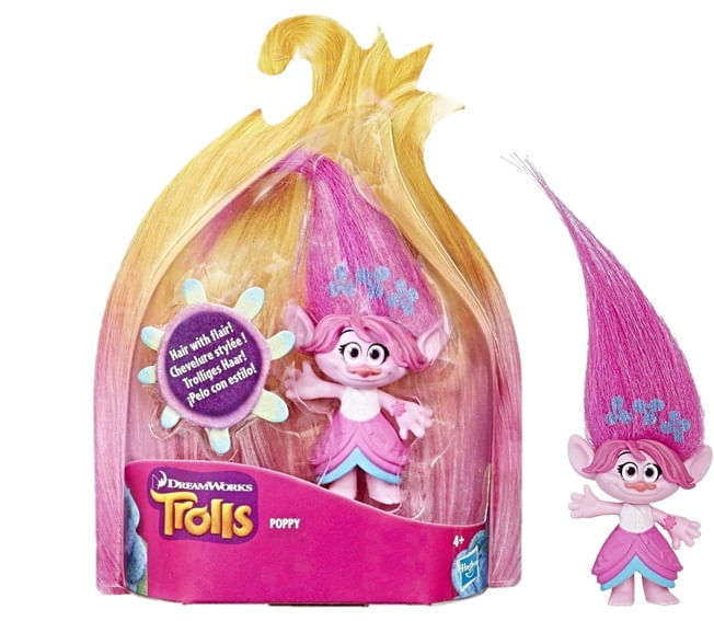 Trolls Boneca Hair Pops Poppy