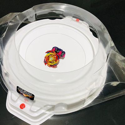 Beyblade Lançador Hasbro QuadStrike Zeal Achilles - Ri Happy