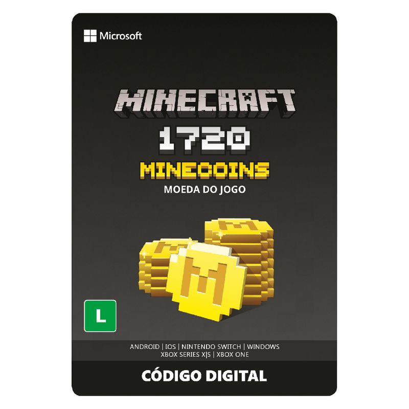 Cartao-Conteudo-Digital---Minecraft---Minecoins---1720-Minecoins---Microsoft