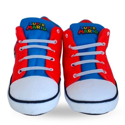 Pantufa Infantil Unissex Star Super Mario - bebrands oficial