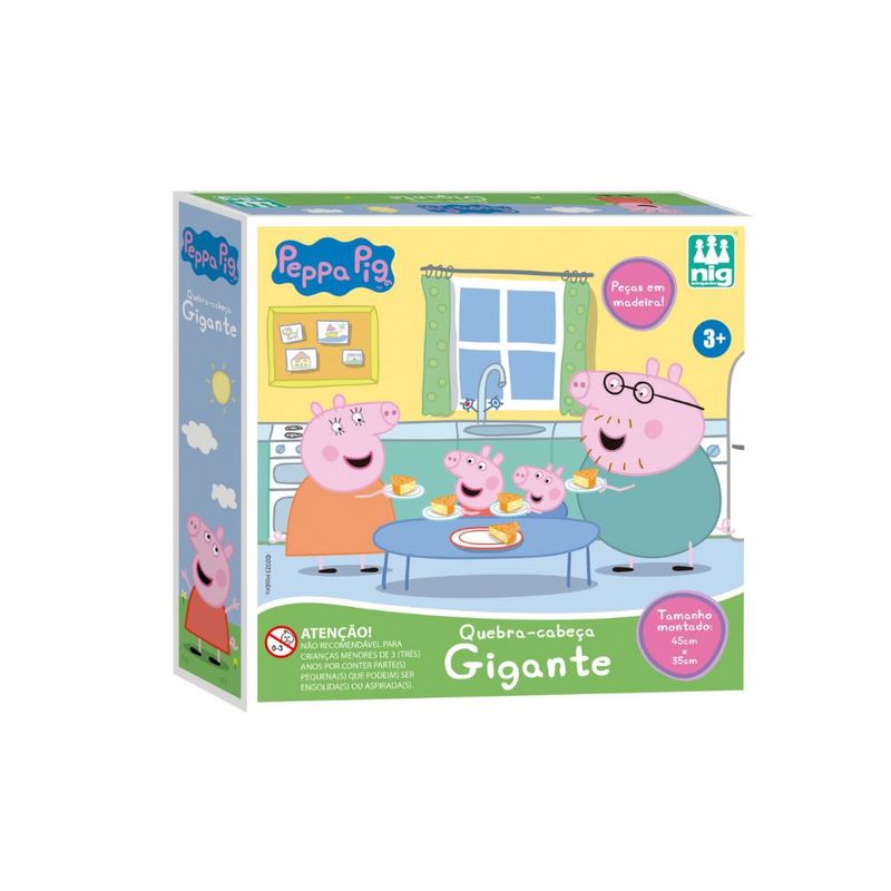 Quebra-Cabeca-Gigante---Peppa-Pig---16-Pecas---Nig-Brinquedos-0