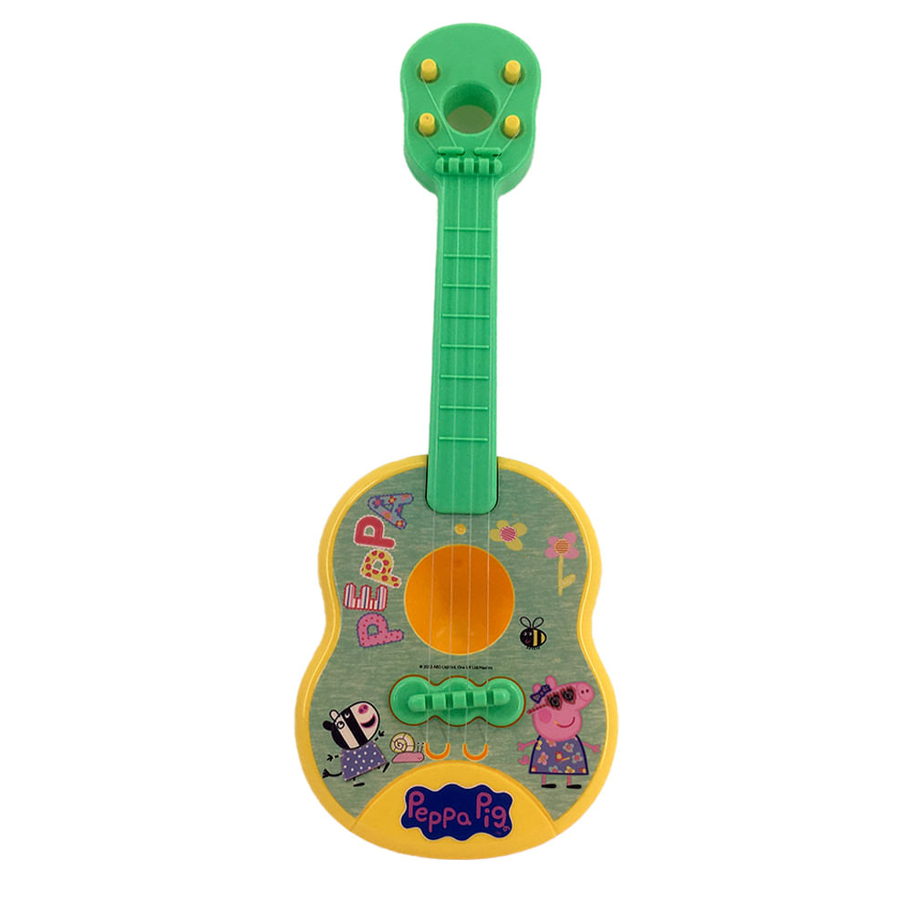 Confira Instrumento Musical - Violão - Peppa Pig - Candide