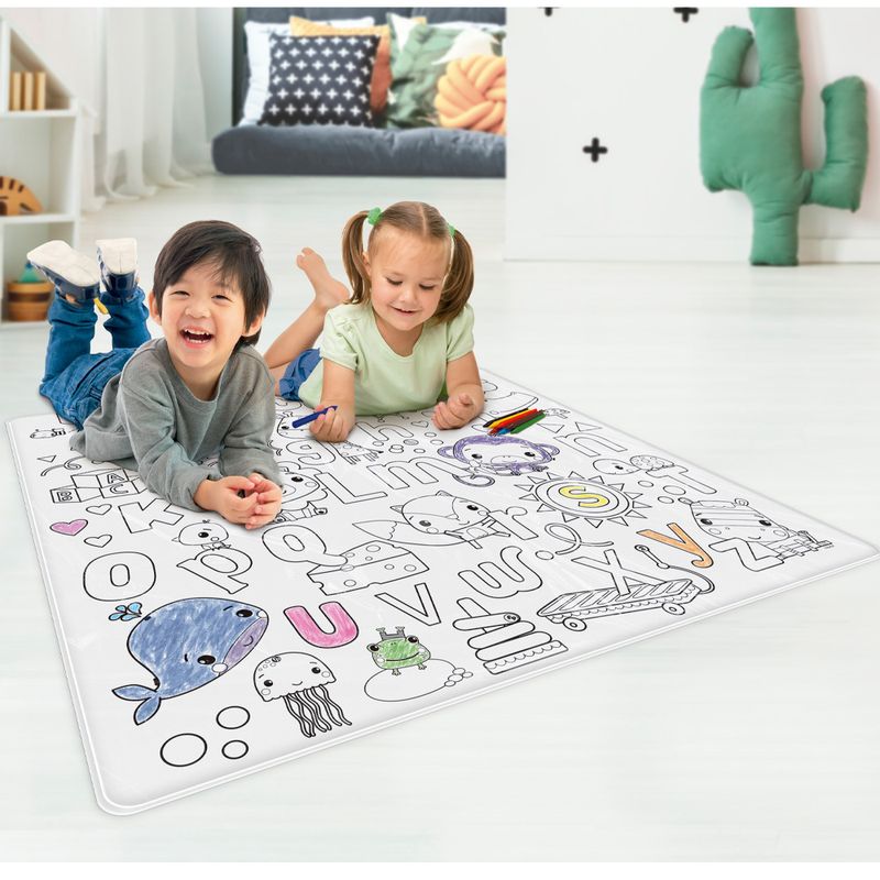 Conjunto-de-Atividades---Fisher-Price---Tapete-Para-Colorir-Com-Giz-de-Cera---Fun-2