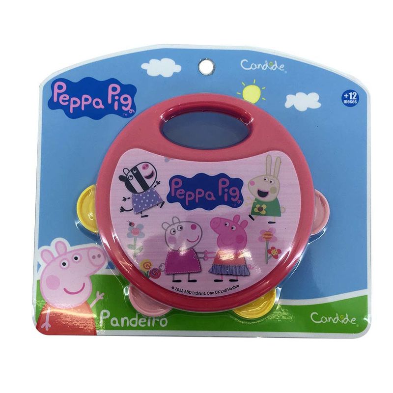 Pandeiro---Peppa-Pig---Vermelho---Candide-1