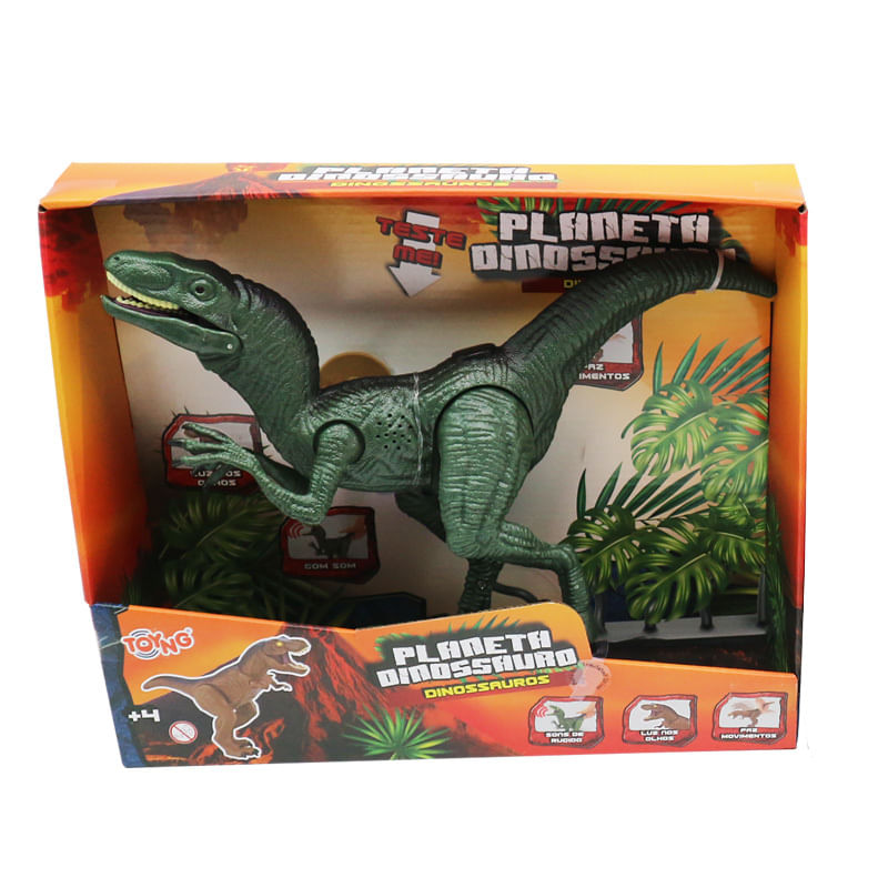 Figura Interativa - Planeta Dinossauro - Pterodáctilo - Toyng