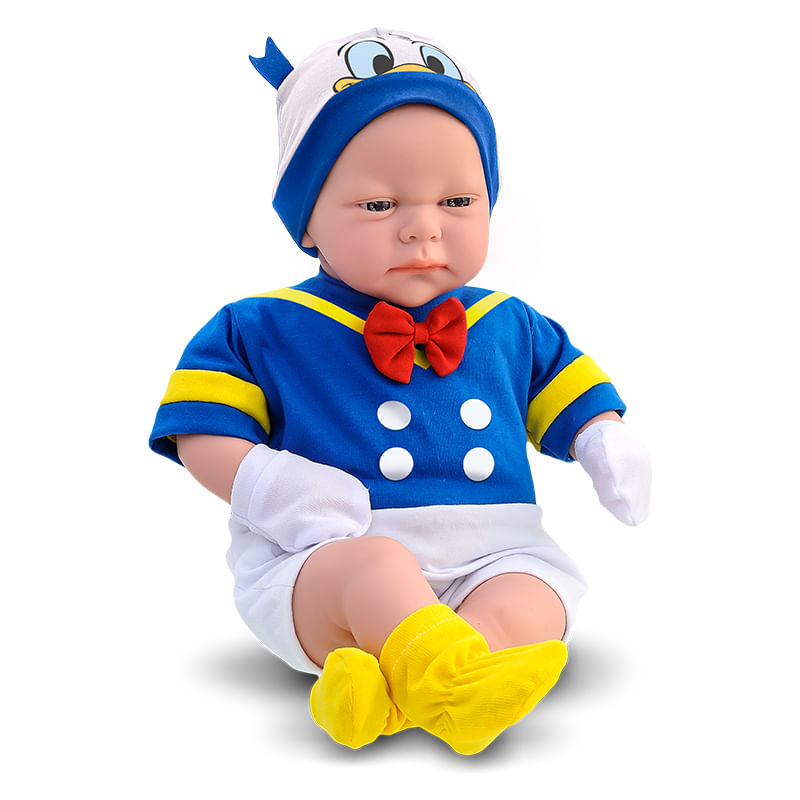 Boneco-Bebe---Donald---Classic-Dolls---Recem-Nascido---Disney---Roma-0