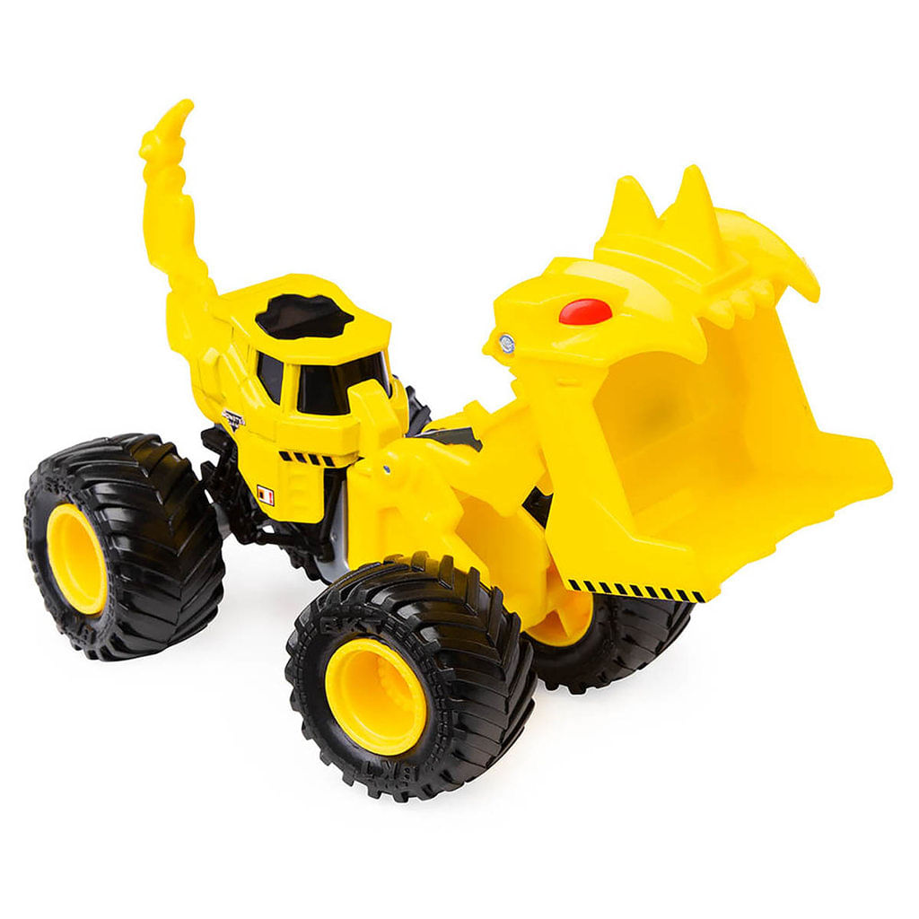 Brinquedo Super Picape Extreme Monster Truck Amarela 38cm