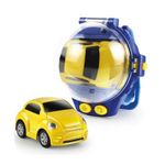 Mini-Carrinho-de-Controle-Remoto---Relogio---Azul-e-Amarelo---Toyng-2