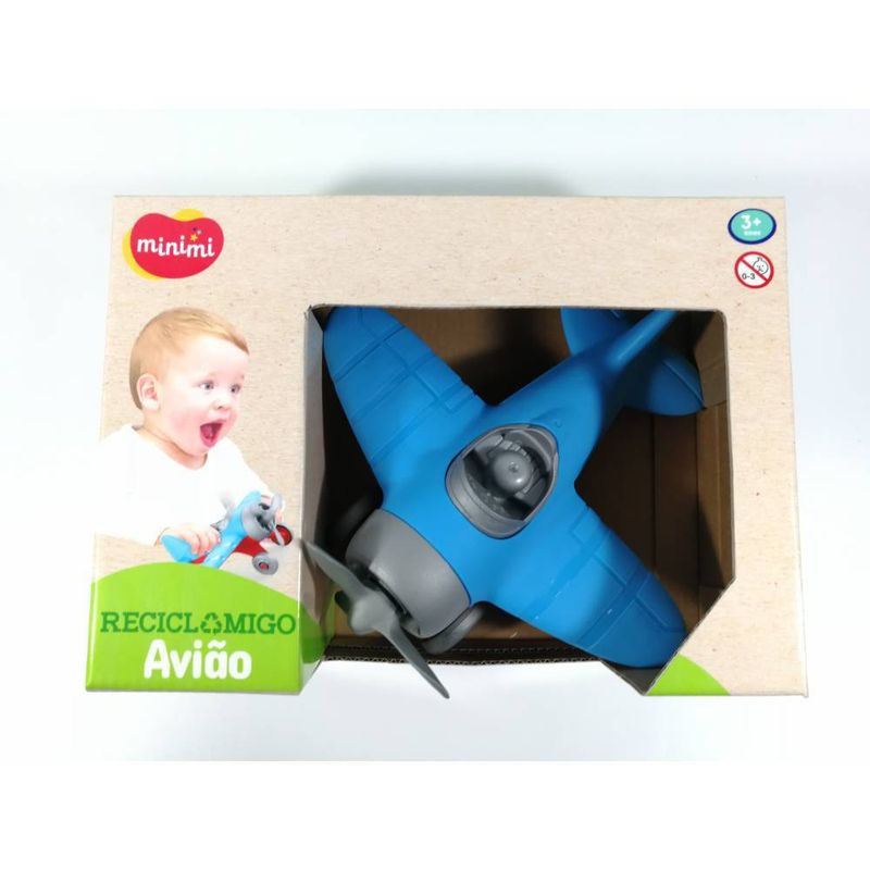 Reciclamigos---Mini-Aviao---Minimi---Azul---New-Toys-0