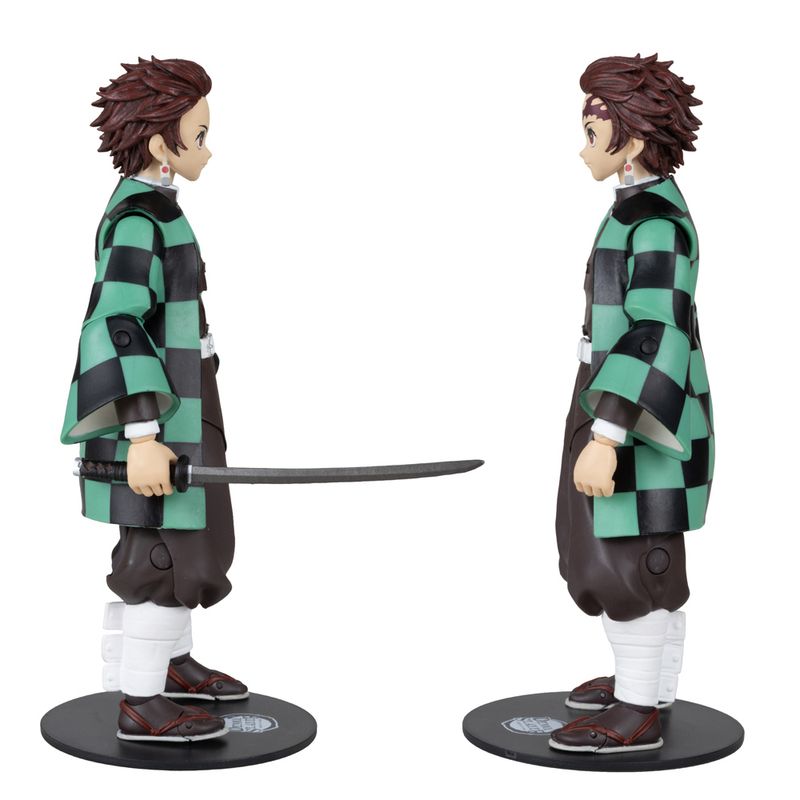 Boneco Articulado - Demon Slayer - Tanjiro Kamado - Verde - Candide