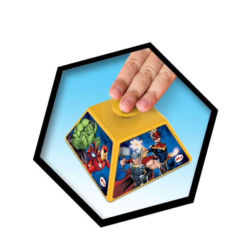 Jogo de Cartas - Trim Trim - Avengers - 52 Cartas - 2 a 4 Jogadores - Elka