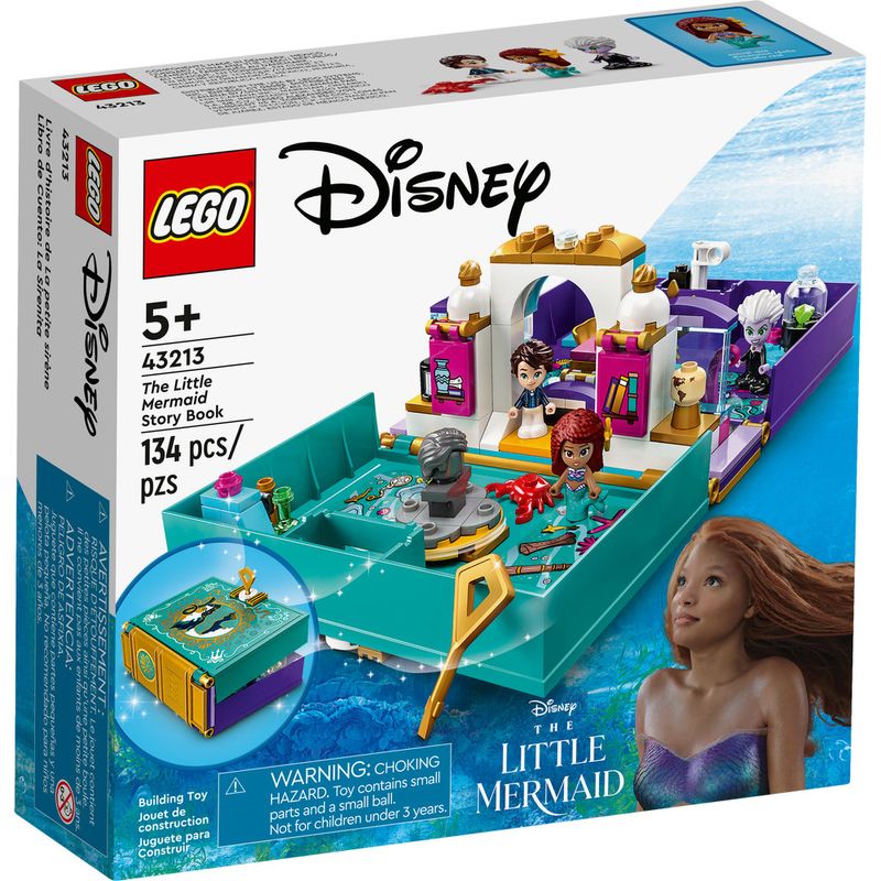 LEGO---Disney---O-Livro-De-Contos-Da-Pequena-Sereia---43213-0